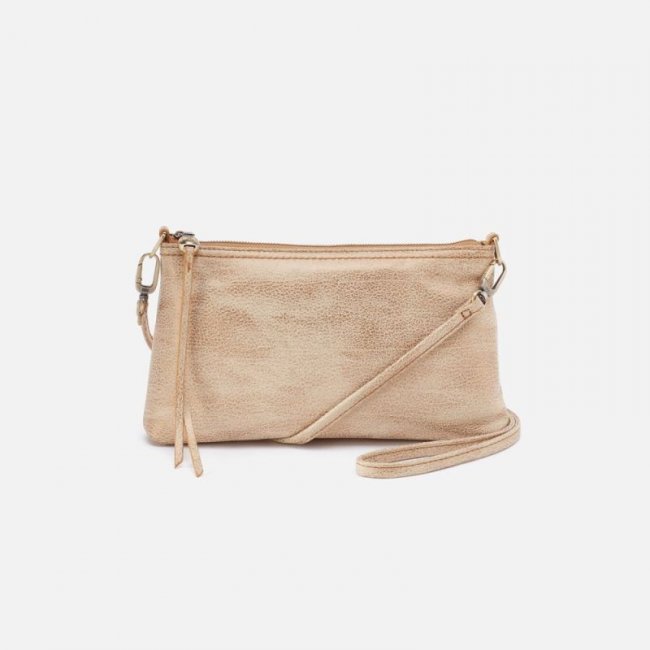 Hobo Women's Darcy Crossbody in Metallic Leather - Gold Leaf | New Arrivals  Hobo Women's Darcy Crossbody in Metallic Leather - Gold Leaf | New Arrivals