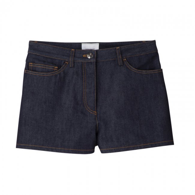 Longchamp Women's Shorts Midnight Blue - Denim | Midnight Blue Longchamp Women's Shorts Midnight Blue - Denim | Midnight Blue