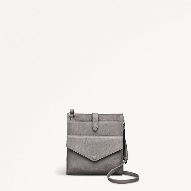 Radley London Quick Ship Women's Wilton Way - Small Ziptop Crossbody - Ash Radley London Quick Ship Women's Wilton Way - Small Ziptop Crossbody - Ash