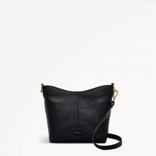 Radley London Quick Ship Women's Southwark Lane - Small Ziptop Crossbody - Black Radley London Quick Ship Women's Southwark Lane - Small Ziptop Crossbody - Black