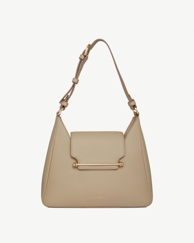 Strathberry Canada Outlet Women's Multrees Hobo - Neutrals Strathberry Canada Outlet Women's Multrees Hobo - Neutrals
