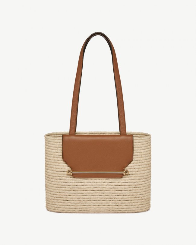 Strathberry Canada Outlet Women's The Strathberry Canada Outlet Basket (Small) - Neutrals Strathberry Canada Outlet Women's The Strathberry Canada Outlet Basket (Small) - Neutrals