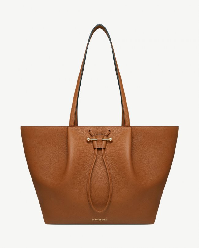 Strathberry Canada Outlet Women's Osette Shopper - Brown Strathberry Canada Outlet Women's Osette Shopper - Brown